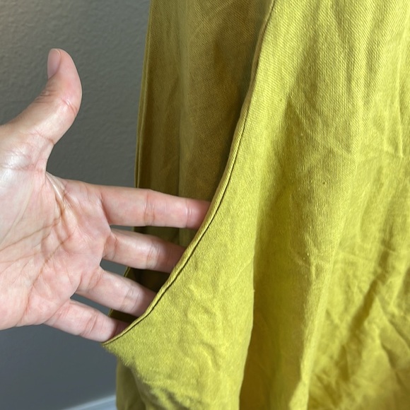 Flamingo Urban Boho dress, Wm’s Sz medium, mustard color - Picture 3 of 9